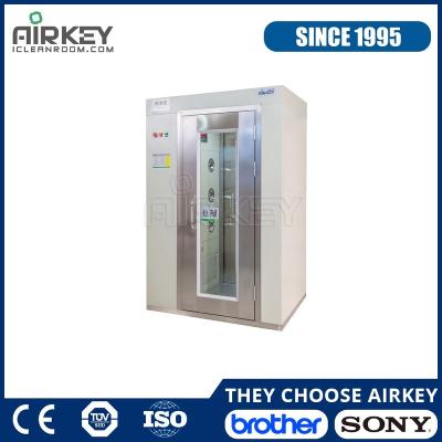 China Intelligent Stainless Steel Air Shower System Guided Air Shower For Modular Clean Room for sale