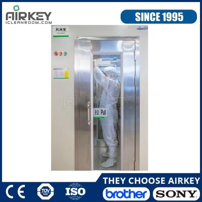 China Painted Cold Rolled Steel Or Air Clean Room ISO8 Stainless Steel Airkey Industrial Shower Room for sale