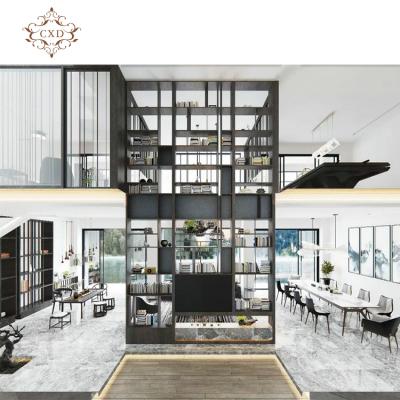 China Minimalist Foshan CXD design and whole house villa plan one-stop shopping, modern light luxury Nordic style furniture scenography for sale