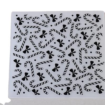 China 2021 Hot Selling Eco-Friendly Amazon Template Christmas Plastic Craft Embossing Folders For DIY Scrapbooking And Paper Card for sale