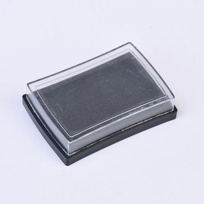 China Wholesale Black Transparent Material Eco-friendly Anti-Volatilization Office Stamp Protection Shell Office Stamp Pad Plastic Picosecond for sale