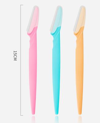 China 2021 Stainless Steel Beauty Eyebrow Trimmer Knife Manufacturers Beauty Eyebrow Trimmer New Nwomen for sale