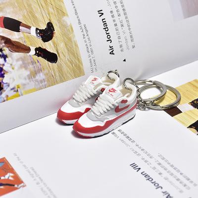 China Promotion Gift Corduroy Magnetic Returns To The Future 3D Model Of The Popular Double Key Chain AJ DIY Key Chain Of Hook Shoes for sale