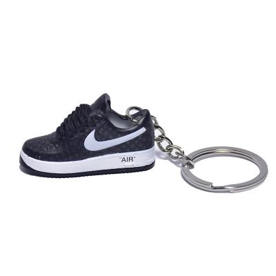 China No. Shoe Mini Pendant Bag 1 Air Force Promotional Gift AF1 Model Key Chain 3D Three-Dimensional Shoe With Pendant Fashion Brand Co-branded for sale