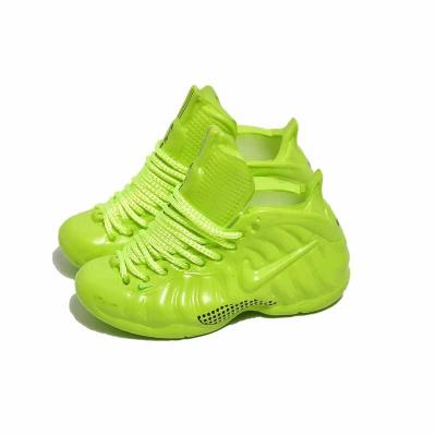 China Promotion gift bubble spray main three-dimensional AJ shoe mold chain 3D basketball shoe trend ornaments for sale