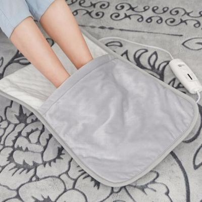 China Reusable ETL Approved Multiple Use Foot Heater Pad With Regular Super Soft Cover Heater Pad Foot Warmer for sale