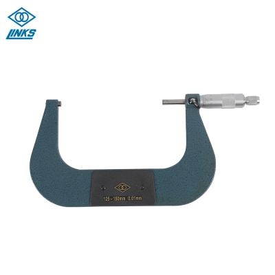 China 100-125mm 0.01mm high accuracy stainless steel outside micrometer Mechanical micrometer for sale