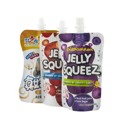 China Liquid Spout Pouch Juice Juce Jelly Drink Bolsas Para Bebidas Squeeze Water Packets Bag Moisture Proof Refillable Food Pouches for sale