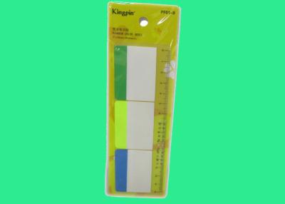 China Super Thick Index Sticky Notes 37X50mm 10 Sheets 3 Pads Useful For Filing for sale