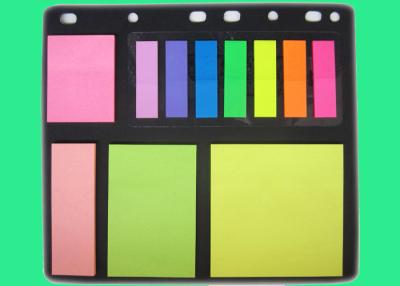 China Fluorescent colored sticky notes memo set , funny sticky note pads for sale