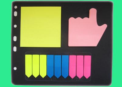 China Attactive hand shaped Sticky note set repositionable with no marks left for sale