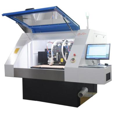 Cina PCB Making CNC Drilling Machine Shenzhen CK-02D Manual CNC PCB Drilling Machine for Electronic Circuit Board CNC PCB Drilling Machine in vendita