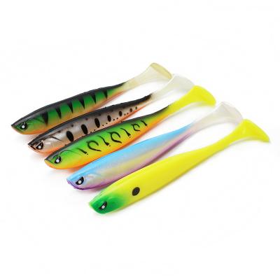 China Big Game Fishing Freshwater USB LED Rechargeable Electric Trolling Flashing Light Simulated Fish Minnow Treble Hook Fishing Lures Baits for sale