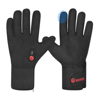 China Full Finger Warm Climbing Bike Elastic Running Non-Slip Glove Heated Gloves For Bike for sale