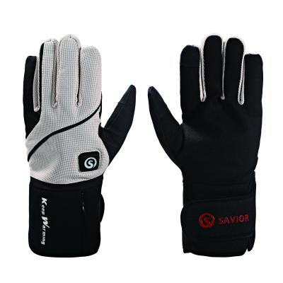 China New Style Waterpoof Winter 7.4V Lithium Polymer Ski And Snowboard Battery Heated Gloves for sale