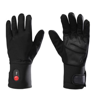 China New Fashion Waterpoof Rechargeable Battery Heated Gloves For Motorcycling Cycling Hunting Fishing Skiing for sale