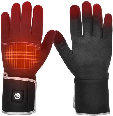 China Thin Coating Gloves Winter Ski Sports Other Sports Gloves Winter Motorcycle Battery Pack Outdoor Warm Waterproof Passionate Hand for sale