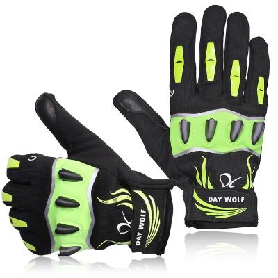 China 2020 New Half Finger Show Glove LED Glove Unique Lightweight Cycling Riding Gloves for sale