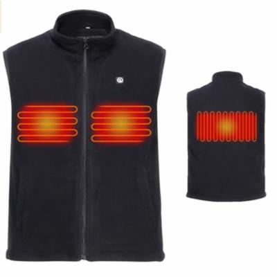 China Breathable Thermal Electric Man Woman Winter Outdoor Heated Vest With Battery Pack for sale