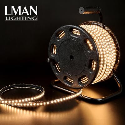 China Portable Male And Female Connection SMD 2835 180leds/m Waterproof Outdoor Application IP67 LED Strip Light for sale