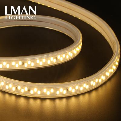 China Outdoor waterproof ip65 led strip light smd 5730 easy installation factory price 180leds/m AC110V 127V 220V 260V for sale