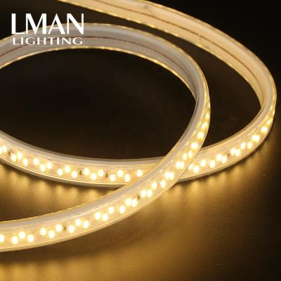 China Easy installation popular AC110V 127V 220V 260V smd 5730 ip65 led strip outdoor waterproof light high for sale