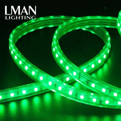 China Easy Installation Hotel Building Outdoor Decorate Waterproof IP65 SMD5050 RGB AC 110V 220V Led Rope Light for sale