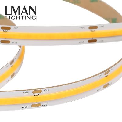 China Factory Wholesale Price 10W/M 12W/M COB IP20 320leds/m 24V DC Led Strip Lamp Easy Installation for sale