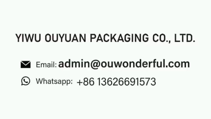 Verified China supplier - Yiwu Ouyuan Packaging Co., Ltd.