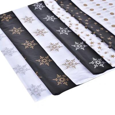 China Packaging Paper Customized Gift 1000pcs/lot Shoe Wrapping Paper Wholesale New Design Christmas Promotional Tissue Paper With Logo Printed for sale