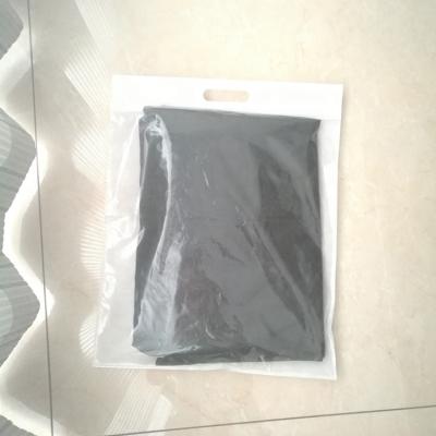 China Portable Custom Size Non Woven Plastic Shopping Bags For Clothes Packaging Clothes Zip Lock Self Sealing Bags for sale