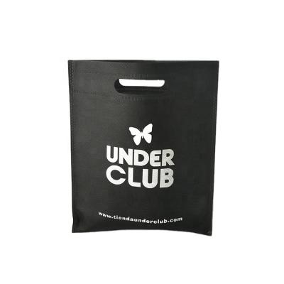 China Eco - Friendly Customized Recycled Die Cut Non Woven Gift Bag With Printing Logo for sale