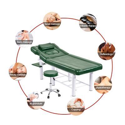 China Cheap Modern Wholesales Medical Folding Massage Table Chiropractic Acupuncture Foldable Sound New Relax Thermal Massage Bed for sale