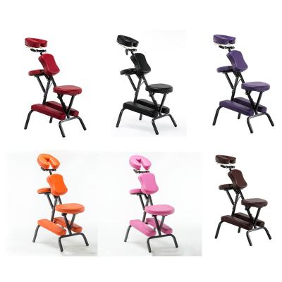 China Modern Multifunctional Salon Beauty Chair Six Colors Massage Chair Pads Spa Massage Chairs Not Easy To Break For Home for sale