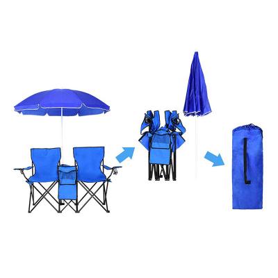 China Modern Soft Light Weight Furniture Lawn Luxury Giant Outdoor Beach Chair Folding Outdoor Camp With Sun Shade Beach Chairs For Sale for sale