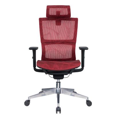 China Office Chair Leather Back Computer Ergonomic Computer High (Height) CEO Style Best Price Design Full Adjustable Modern Ergonomic Mesh Chair for sale