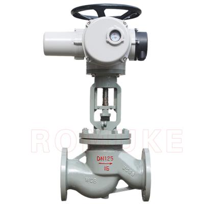 China J941H-16C GB General Standard Carbon Steel WCB Flange Electric Ball Valve for sale