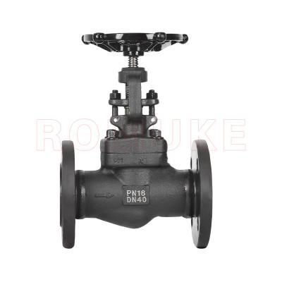 China J41H/Y-16C GB General Standard Forged Steel Flange Globe Valve for sale