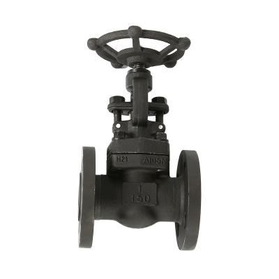 China General J41H/Y-150LB API Standard Forged Steel Flange Ball Valve for sale