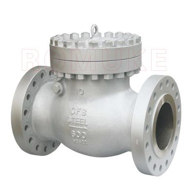 China H44W-600LB API Standard Stainless Steel CF8 CF3 CF8M CF3M Swing Flanged Check General Valve for sale