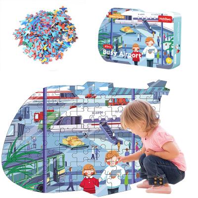 China 100% factory direct eco-friendly toys shoulder baby puzzle bag colorful and comfortable puzzles for sale