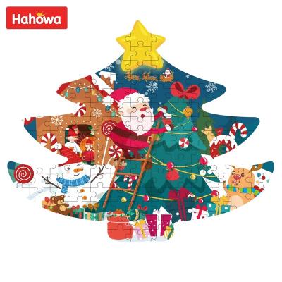 China 100% Factory Eco-Friendly Colorful And Comfortable Jigsaw Puzzles Merry Christmas Direct Art Story Puzzles Toys Shoulder Bags for sale