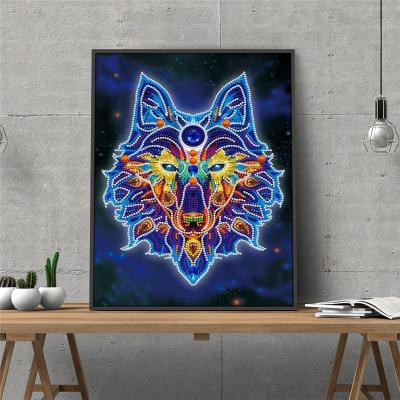 China Wholesale Custom Luminous Mosaic Environmental Friendly DIY Diamond Painting Dark Diamond Cross Stitch Art Home Decor for sale