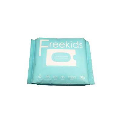 China AIWINA Lovely Baby Allergy Sensitive Bamboo Eco-friendly Biodegradable Non Water Wipes Different Packages for sale