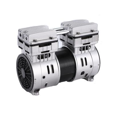 China Hotels Factory Direct Sale Mini Small Low Noise Oil Free Electric Air Compressor 0.75kw/1HP Aluminum Wire for sale