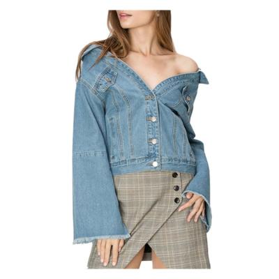 China Anti-pilling long plaid and slim sleeve anti-pilling women's denim shirt custom women's shirts 2022 for sale