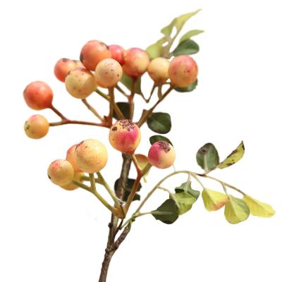 China Artificial Christmas Fruit Berry Artificial Flower Decoration Background Wall Decoration for sale