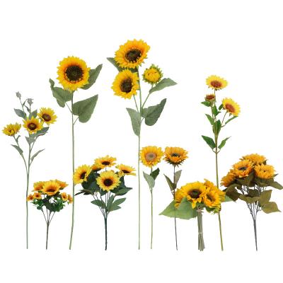 China Wholesale Real Flower Sunflower Decoration Artificial Decoration Touch for sale