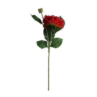 China Silk Artificial Dahlia Flowers Wedding Decoration for sale