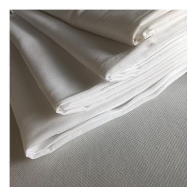 China Breathable Bleached Microfiber 100%Polyester Cloth Fabric For Textile White Bleach Fabric For Clothing for sale